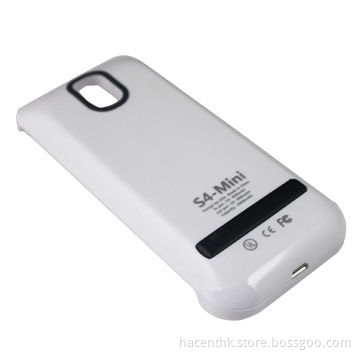 Power Bank Cases for Samsung Galaxy S4 with 3,500mAh Capacity